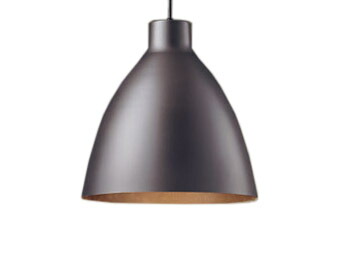 XLGB1504CE1<br>LEDフラットランプ対応 ペンダントライト 電球色 集光タイプ<br>アルミセード 引掛シーリング方式<br>110Vダイクール電球100形1灯器具相当 非調光<br>Panasonic 照明器具 天井照明 吊下げ 電気工事不要