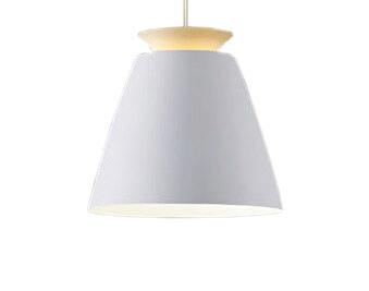 XLGB1514CQ1LEDフラットランプ対応 ペンダントライト 光色切替(昼光色/電球色) 拡散タイプアルミセード 引掛シーリング方式白熱電球100形1灯器具相当 非調光Panasonic 照明器具 天井照明 吊下げ 電気工事不要|タカラShop 店