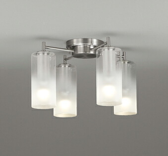 OC257114BR＜br /＞LEDシャンデリア AQUA -Mist- R15高演色 クラス2 白熱灯器具60W×4灯相当＜br /＞CONNECTED LIGHTING LC-FREE 調光・調色 Bluetooth対応 電気工事不要＜br /＞オーデリック 照明器具 天井照明 リビング向け