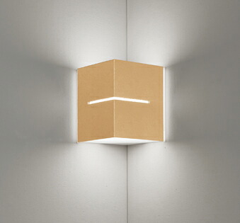 OB255308NR＜br /＞LEDブラケットライト コーナー灯 白熱灯器具60W相当＜br /＞R15高演色 クラス2 昼白色 非調光＜br /＞オーデリック 照明器具 壁付け 階段・廊下など
