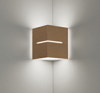 OB255310WR＜br /＞LEDブラケットライト コーナー灯 白熱灯器具60W相当＜br /＞R15高演色 クラス2 温白色 非調光＜br /＞オーデリック 照明器具 壁付け 階段・廊下など