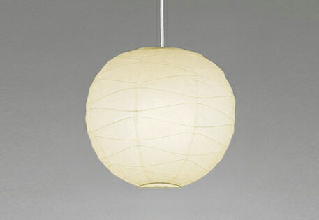 OP052286LWR＜br /＞LED和風ペンダントライト 白熱灯器具100W相当 白コード＜br /＞R15高演色 クラス2 電球色 非調光 電気工事不要＜br /＞オーデリック 照明器具 天井照明 吊下げ 和室向け