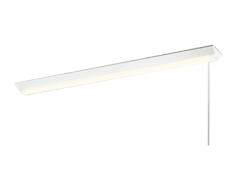 XL501102R2E<br>LEDベースライト LED-LINE R15高演色 クラス2<br>直付型 逆富士型(幅150 プルスイッチ付) 40形 4000lmタイプ FLR40W×2灯相当<br>非調光 電球色3000K<br>オーデリック 照明器具 天井照明 店舗・施設向け