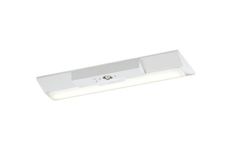 XR506004R1E<br />LEDベースライト LED-LINE 非常用照明器具(階段通路誘導灯兼用型) R15高演色 クラス2<br />直付型 逆富士型(幅230) 20形 800lmタイプ FL20W×1灯相当<br />非調光 電球色3000K<br />オーデリック 照明器具 水平天井取付専用