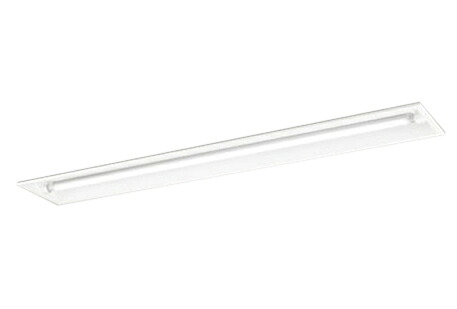 XD566101R1高効率直管形LEDランプ専用ベースライト LED-TUBE R15高演色 クラス240形 埋込型 下面開放型 W220 1灯用 Hf32W定格出力&times;1灯相当片側給電・片側配線 G13口金 非調光 昼白色オーデリック 照明器具 店舗・施設向け 天井照明｜タカラShop 店