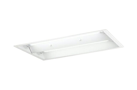XD566106RA高効率直管形LEDランプ専用ベースライト LED-TUBE R15高演色 クラス220形 埋込型 下面開放型 W300 2灯用 FL20W&times;2灯相当片側給電・片側配線 G13口金 非調光 昼光色オーデリック 照明器具 店舗・施設向け 天井照明｜タカラShop 店