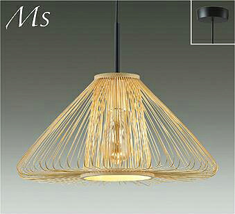 DPN-41665Y＜br /＞Material Select Series LEDペンダントライト 白熱灯25W相当＜br /＞直付専用 要電気工事 キャンドル色／1900K 調光可能＜br /＞大光電機 照明器具 天井照明 吊下げ