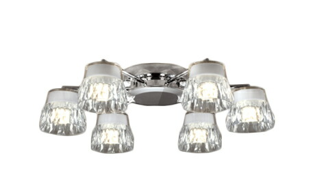 ★OC257138BR＜br /＞LEDシャンデリア 8畳用 R15高演色 クラス2＜br /＞CONNECTED LIGHTING LC-FREE 調光・調色 Bluetooth対応 電気工事不要＜br /＞オーデリック 照明器具 天井照明 リビング向け 【～8畳】
