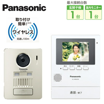 VL-SGE30KLA\u003cbr /\u003eパナソニック Panasonic 管する飾りつけ式ワイヤレスカラーテレビドアホンセット 1-1印字機 基本理念取り合わせ仕掛ける\u003cbr /\u003e約3.5型色つや液晶 録画役立つこと付 ワット数吊りひも式