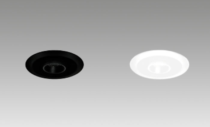TD-1132W-30＜br /＞棚下灯 可動自在ミニダウンライト グラティス＜br /＞GRATIS Mini Downlight 本体色：ホワイト＜br /＞TD-1132シリーズ 光色：電球色3000K＜br /＞テスライティング 施設照明