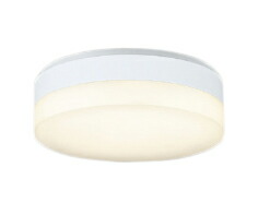 AH54658<br>LEDコンパクトシーリングライト 8畳用<br>リモコン付 調光可 電球色<br>コイズミ照明 照明器具 天井照明 リビング 寝室 【～8畳】