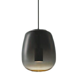 AP54844<br />LEDペンダントライト Minimal Rustic Gradation×glass<br />白熱球40W相当 プラグタイプ 電気工事不要 非調光 電球色<br />コイズミ照明 照明器具 天井照明 吊下げ
