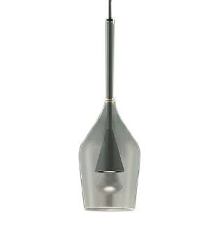 AP54877＜br /＞LEDペンダントライト URBAN CHIC S-glass＜br /＞白熱球60W相当 フランジタイプ 要電気工事 非調光 温白色＜br /＞コイズミ照明 照明器具 天井照明 吊下げ