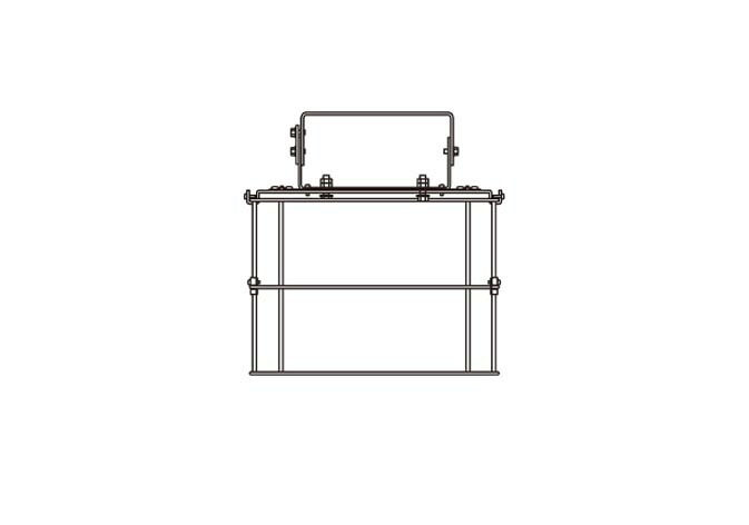 NYK00114＜br /＞高天井用照明 DNシリーズ用 側面ガード 1個用＜br /＞Panasonic 施設照明用部材