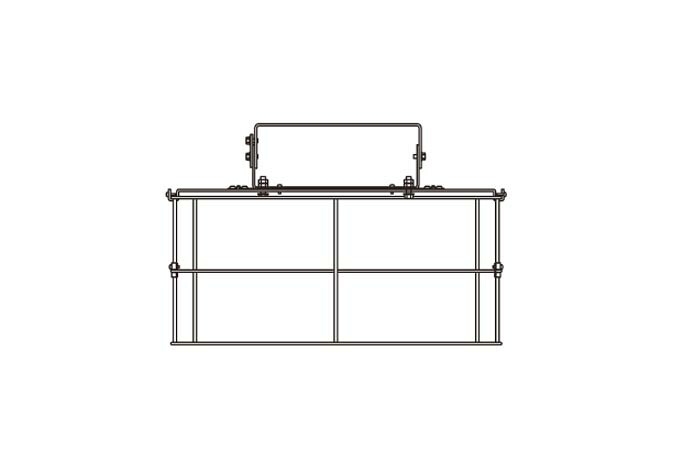 NYK00115＜br /＞高天井用照明 DNシリーズ用 側面ガード 2個用＜br /＞Panasonic 施設照明用部材