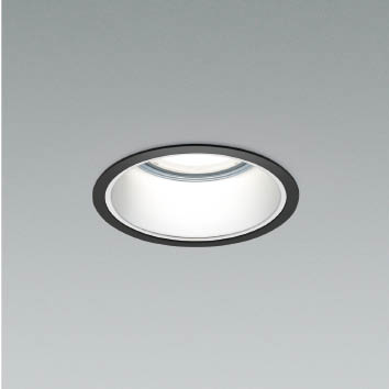 XU053508BN<br>LEDエクステリアダウンライト X-Pro<br>埋込穴φ125 ベースタイプ 深型<br>シルバーコーン 防雨型 5500/4500lmクラス<br>HID100W相当 55°配光 昼白色<br>コイズミ照明 施設照明