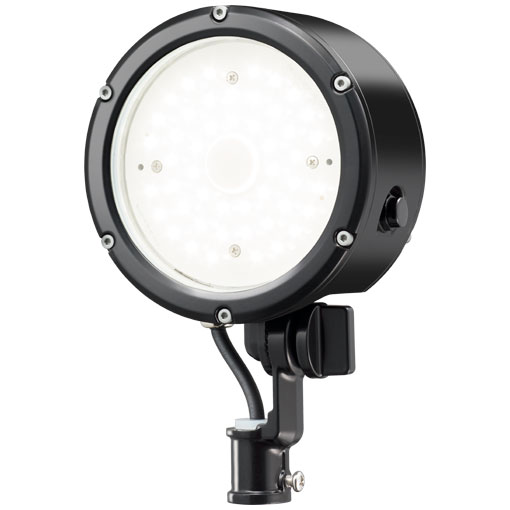 E30015W/NSAN9/BK＜br /＞LED投光器 レディオック フラッド ルント 33Wタイプ 広角タイプ 昼白色＜br /＞屋外・屋内用 電源ユニット内蔵形＜br /＞岩崎電気 施設照明
