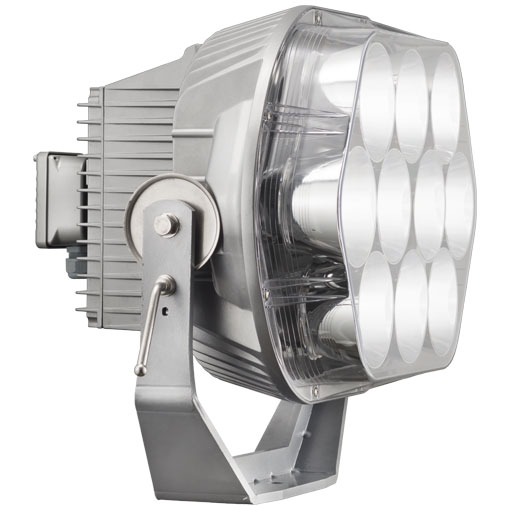 E31223N/NSAN2＜br /＞LED投光器 レディオック フラッド ブリッツ 380Wタイプ（クレーン対応形） 狭角タイプ 昼白色＜br /＞屋外用 電源ユニット内蔵形 耐塩仕様＜br /＞岩崎電気 施設照明