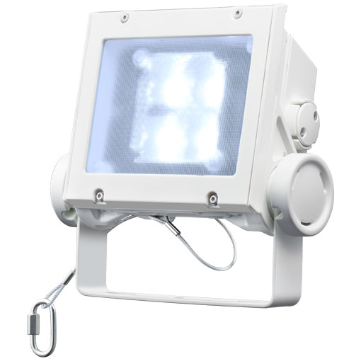 ECF2040W/DSAN8/W＜br /＞LED投光器 レディオック フラッド ネオ 20クラス 広角タイプ 昼光色＜br /＞屋外・屋内用 電源ユニット内蔵形 耐塩仕様＜br /＞岩崎電気 施設照明