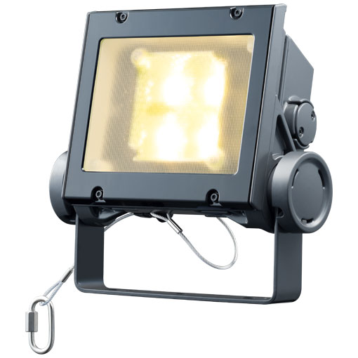 ECF2040W/NHSAN8/DG＜br /＞LED投光器 レディオック フラッド ネオ 20クラス 広角タイプ ナトリウム色＜br /＞屋外・屋内用 電源ユニット内蔵形 耐塩仕様＜br /＞岩崎電気 施設照明