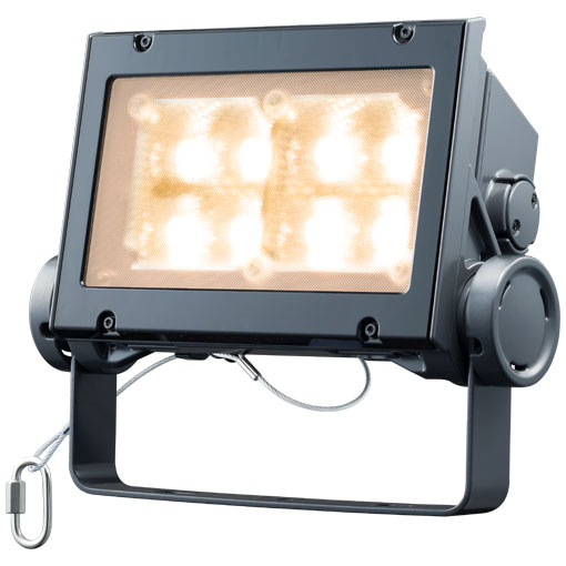 ECF6040W/LSAN8/DG＜br /＞LED投光器 レディオック フラッド ネオ 60クラス 広角タイプ 電球色＜br /＞屋外・屋内用 電源ユニット内蔵形 耐塩仕様＜br /＞岩崎電気 施設照明