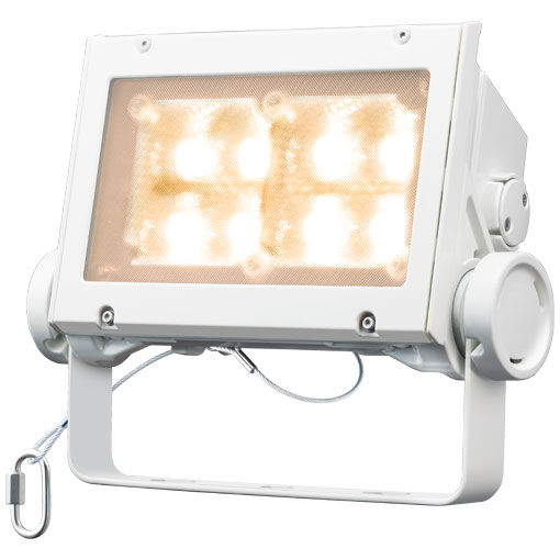 ECF6040W/LSAN8/W＜br /＞LED投光器 レディオック フラッド ネオ 60クラス 広角タイプ 電球色＜br /＞屋外・屋内用 電源ユニット内蔵形 耐塩仕様＜br /＞岩崎電気 施設照明