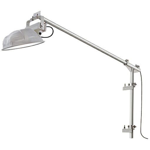 ●FA4120＜br /＞LED投光器 レディオック フラッド アーバンビュー用オプション＜br /＞ラウンドアーム 出幅2.0m 縦長配光タイプ＜br /＞岩崎電気 施設照明用部材