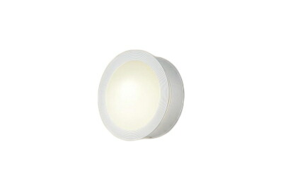 LGWC85076W<br>LEDポーチライト 電球色 密閉型<br>LED電球交換型 防雨型 FreePaお出迎え<br>点灯省エネ型 明るさセンサ付 白熱電球40形1灯器具相当<br>Panasonic 照明照明 屋外照明