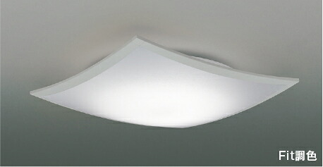 AH55666＜br /＞Fit調色 LEDシーリングライト SHIKI 詩旗 12畳用＜br /＞電球色～昼光色 リモコン付 電気工事不要＜br /＞コイズミ照明 照明器具 リビング向け 天井照明 【～12畳】