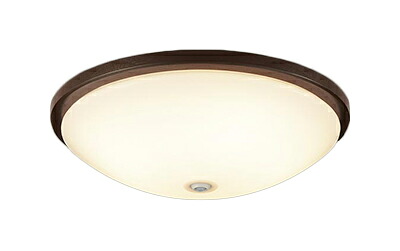 LGBC81046LE1＜br /＞小型LEDシーリングライト 電球色 拡散タイプ＜br /＞非調光 FreePa ON/OFF型 明るさセンサ付＜br /＞丸形スリム蛍光灯20形1灯器具相当 電気工事不要＜br /＞Panasonic 照明器具 天井照明 内玄関 廊下用