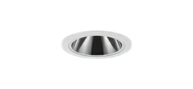 ERD8756WA＜br /＞軒下用照明 LEDZ GLARE-LESS グレアレスベースダウンライト＜br /＞900/600タイプ 本体のみ 電源別売＜br /＞埋込穴φ75 27°広角配光 白色＜br /＞遠藤照明 施設照明