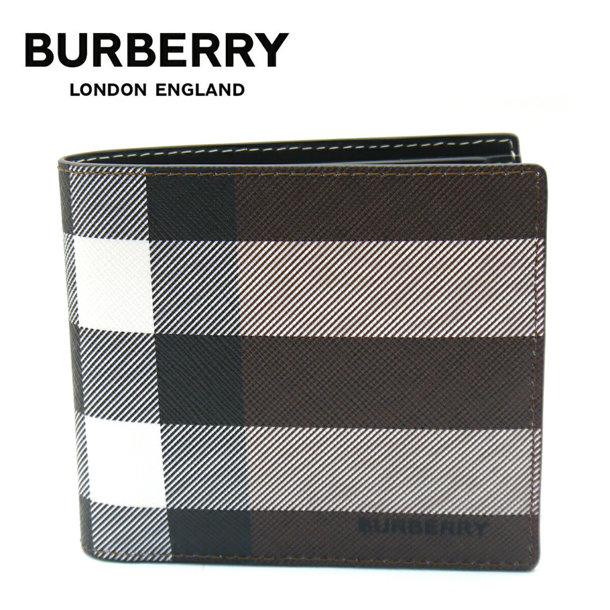 楽天市場】バーバリー BURBERRY コンパクト財布 お札二つ折り 三