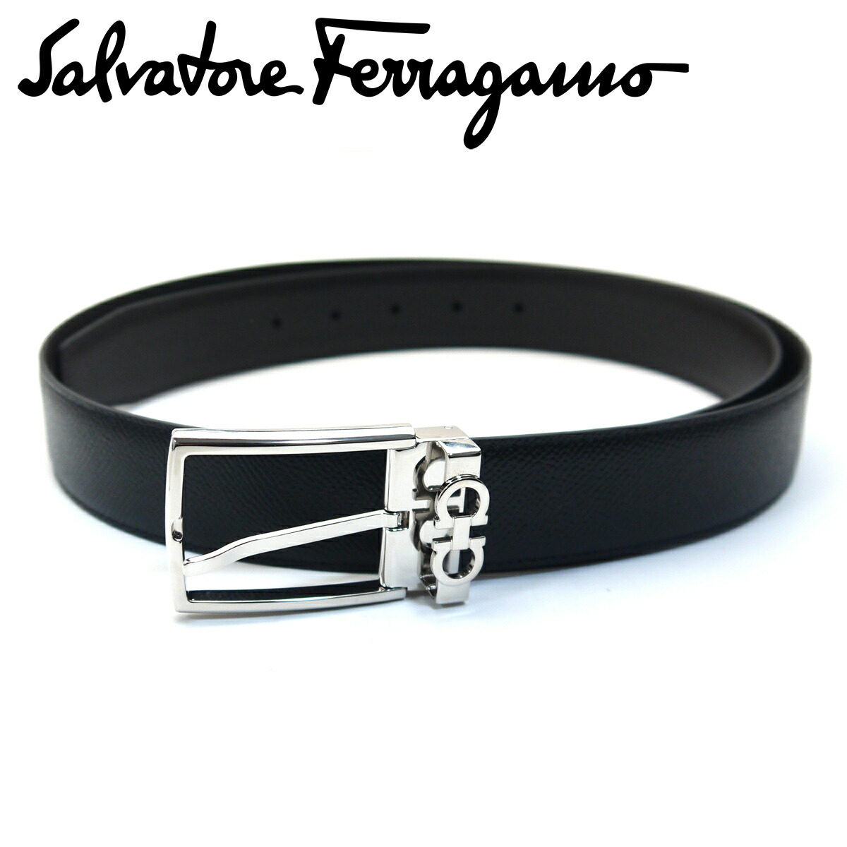 FERRAGAMO直営店 固定式ハグ ベルト セール】サルバトーレフェラガモ Salvatore Ferragamo SALVATORE