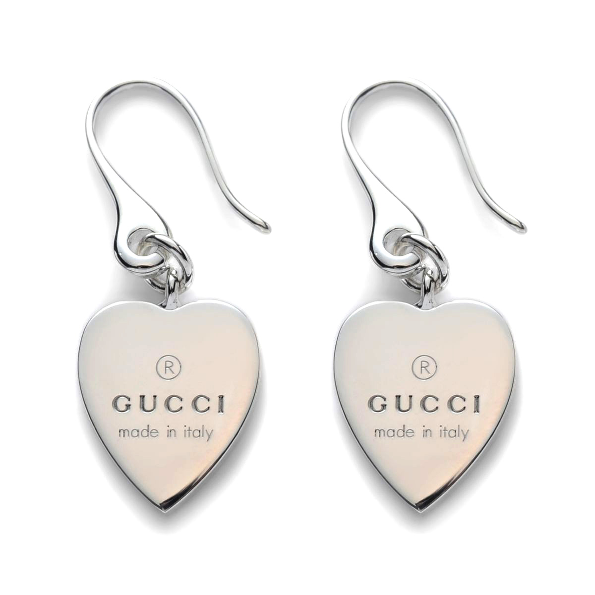 GUCCI/グッチ ピアス レディース ハート 223993 J8400 8106 シルバー|ティースタイル