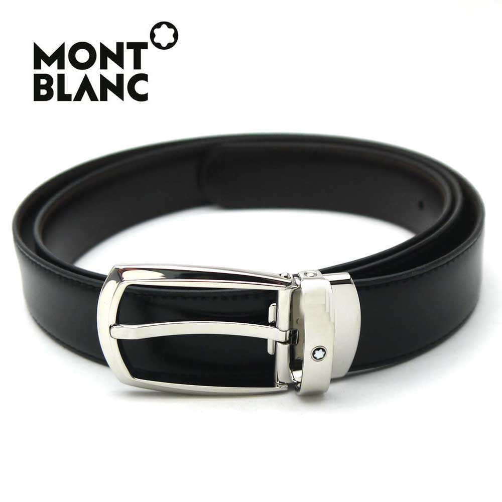 格安 モンブラン MONT BLANC メンズリバーシブルベルト 112960