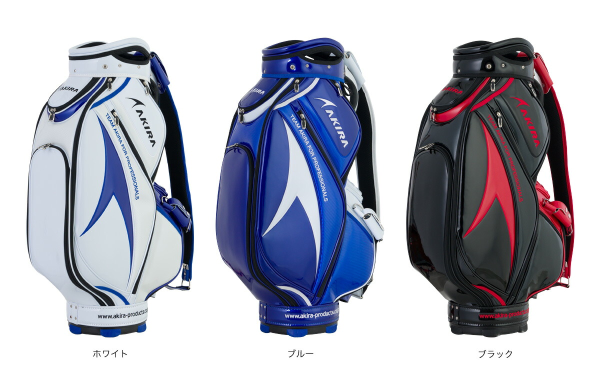 楽天市場】【2024モデル】アキラ 24 スタンド キャディバッグ ブラック