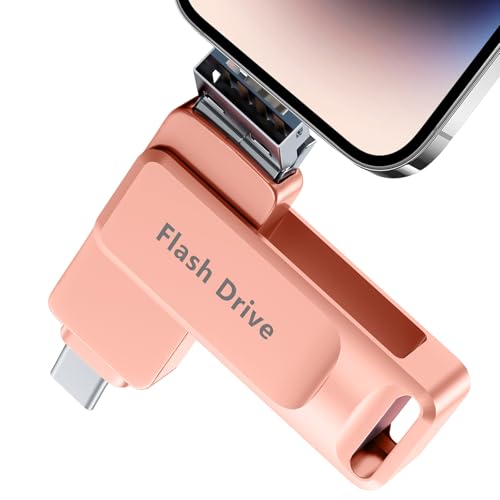 【適用業務不必要512GB】Phone用USB記憶装置 ios/USB/Type-C スマホ活動写真保護すること 資料うしろ押し 外後ばらい記憶装置 全Phone/Android/パソコン