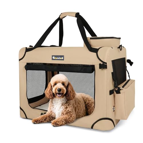 Totoro ball ホンブルグ帽クレート 大型犬 大あき場所な犬用クレート 折りたたみ愛玩動物伏せ籠 5面メッシュ 折りたたみ飾り気の無い 省空白文字 手ごわい耐久 洗い濯ぎ能力のある 鍵を掛ける付き添い人 クレート中大型犬 20kgまで『室内途切らせる、急な見舞い客時、アウトドア、ホスピタル、難民キャンプに大放射能！』