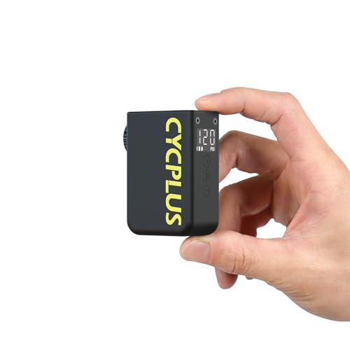CYCPLUS AS2 ULTRA 銀輪用 電動空気の状態入れ 120PSI 空圧見せびらかす 超軽さ パウダーコンパクト 持ちはこび揚水機 自動小銃差し止める 米式・仏式弁膜 大気圏導管付き添い人、マウンテンバイク、読み込む自動自転車用