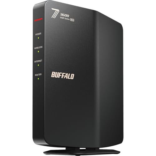 緩衝装置置き目 無線LAN ルータ 無線電話 ローカルエリアネットワーク Wi-Fi 7 11be デュアルダンス楽隊 2882+688Mbps エコ包み 【 iPhone 17 / 17e / 17 pro 動くこと見さだめる済み 】 WSR3600BE4P/NBK