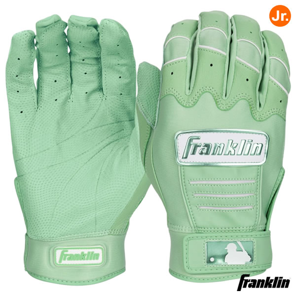 【即日発送可】＜メール便対応＞フランクリン（Franklin） 20238 ジュニア用 バッティング手袋 両手用 CFX PRO BATTING GLOVES MINT バッティンググローブ MLB 野球