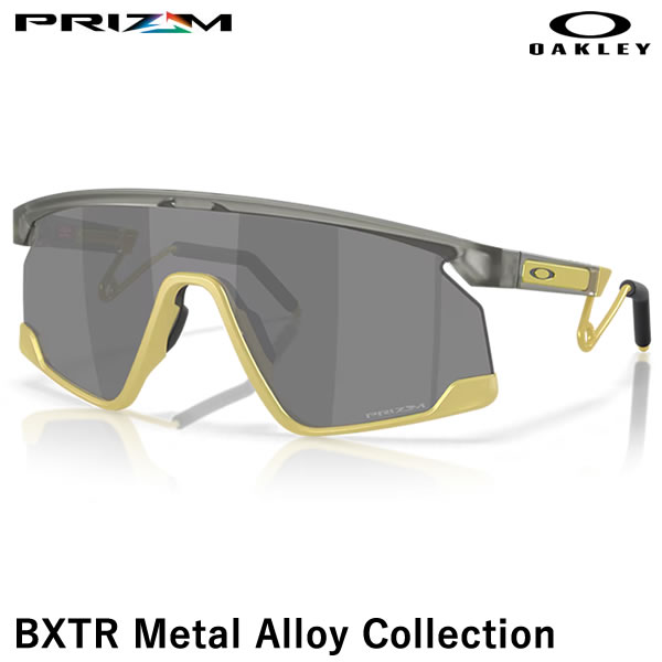 【即日発送可】OAKLEY（オークリー） OO9237-1439 BXTR Metal Alloy Collection Prizm Black-Grey Ink/Vintage Gold サングラス