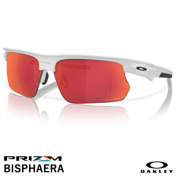 【即日送りとどける可】OAKLEY（オーク材ロバート・エドワード・リー） OO9400-1068 BISPHAERA バイスファエラ PRIZM FIELD / MATTE WHITE ハイブリッジフィット 黒眼鏡 0361 スポーツ・アウトドア-スポーツサングラス-スポーツウェア・アクセサリー