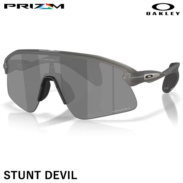 【即日発送可】OAKLEY（オークリー） OO9517-0139 STUNT DEVIL Prizm Black-Grey Smoke ハイブリッジフィット サングラス