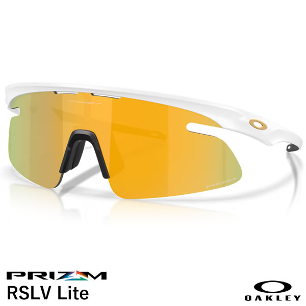 【即日発送可】OAKLEY（オークリー） OO9527D-0350 RSLV Lite Prizm 24K-Matte White リゾルブライト ローブリッジフィット サングラス 4035 24,109円