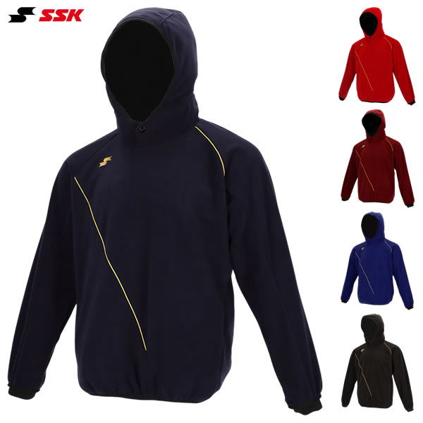 エスエスケイ（SSK） BWF230PL フリースジャケット 長袖パーカ 裏タフタ 野球 2026SS