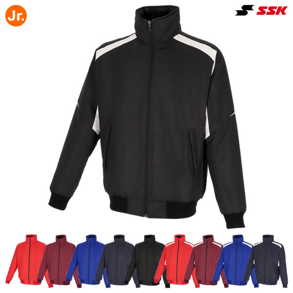 エスエスケイ（SSK） BWG2558J ジュニア 中綿 フルZIP グラウンドコート 野球 2026SS