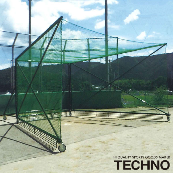 ≪製造会社直送≫テクノ（TECHNO） 1-31-210X 打撃ゲージBX型 開閉手合い 貨物輸送別途積もり書き 受注生み出すこと ベイスボール ソフトボール