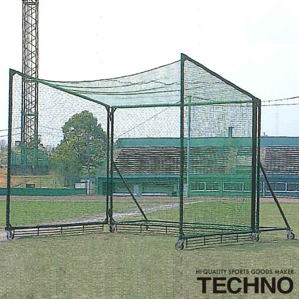 ≪製造会社直送≫テクノ（TECHNO） 1-31-430 折畳式打撃ゲージ 一ボックス用 貨物輸送別途積もり書き 受注生み出すこと ベイスボール ソフトボール