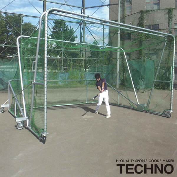 ≪製造会社直送≫テクノ（TECHNO） 1-35-212 オールアルミバッティングゲージAB型 貨物輸送別途積もり書き 受注生み出すこと ベイスボール ソフトボール